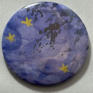 Fridge Magnet Purple Sky #1257