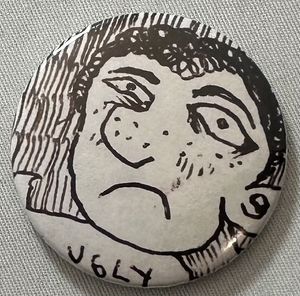 Fridge Magnet Face #1698